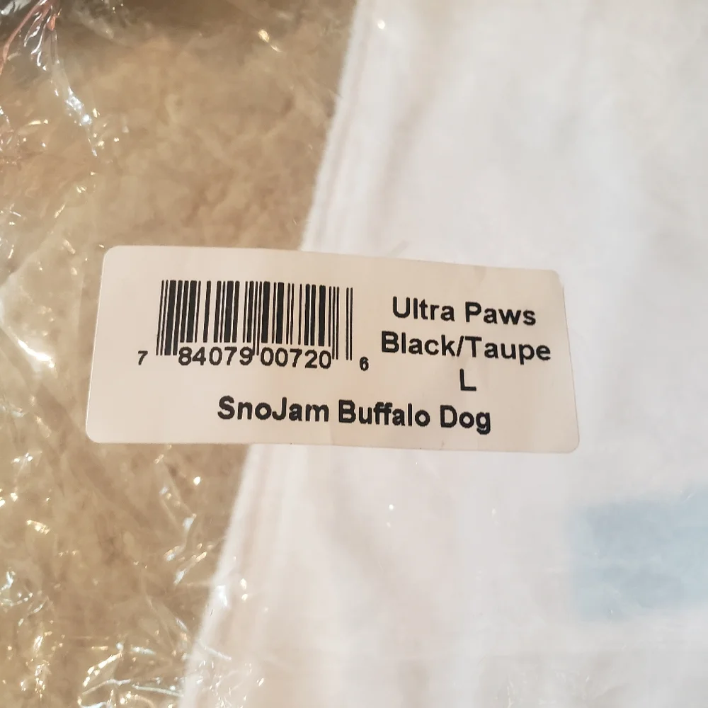 NWT Ultra Paws SnoJam Buffalo Plaid Puppy Dog Hooded